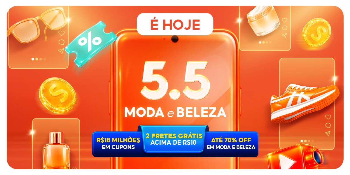 5.5 Shopee Moda e Beleza